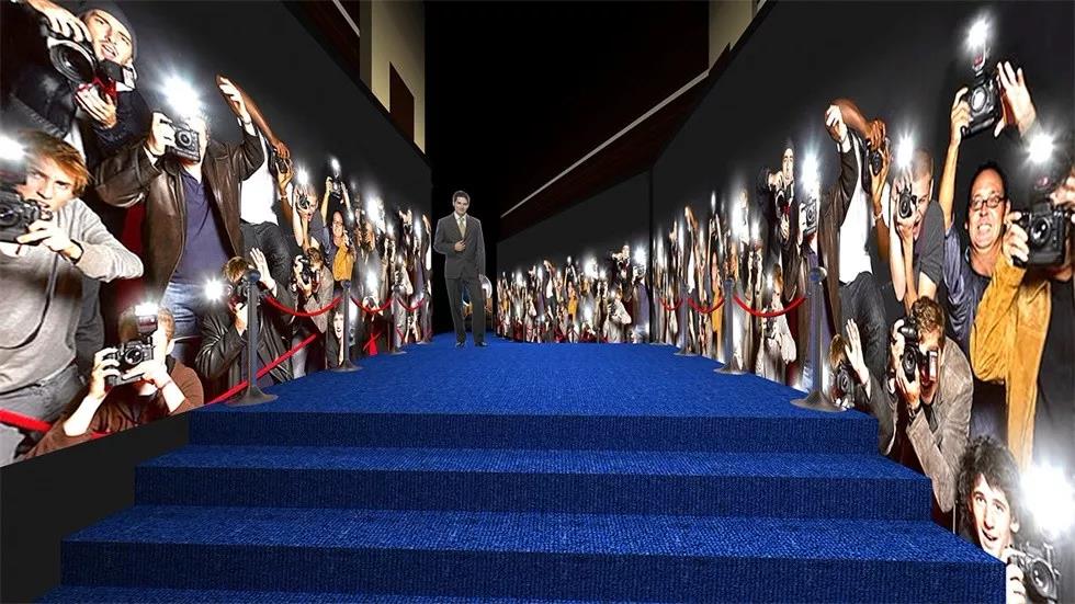 Parliament百樂門新品發布會通道設計效果圖